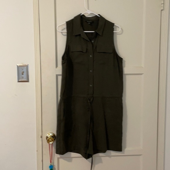 Banana Republic Olive Romper - Picture 9 of 9